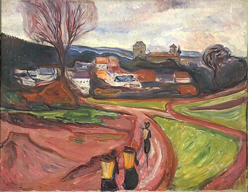 Elgersburg, 1905, Edvard Munch