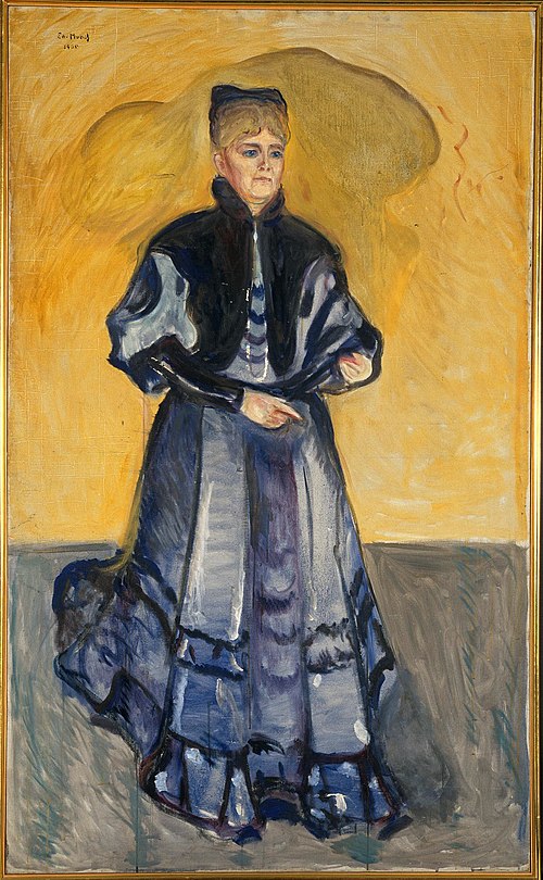 Elisabeth Förster-Nietzsche, 1906, Edvard Munch