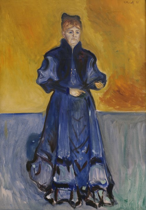 Elisabeth Förster-Nietzsche, 1906, Edvard Munch