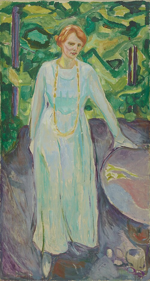 Else Mustad, 1918, Edvard Munch
