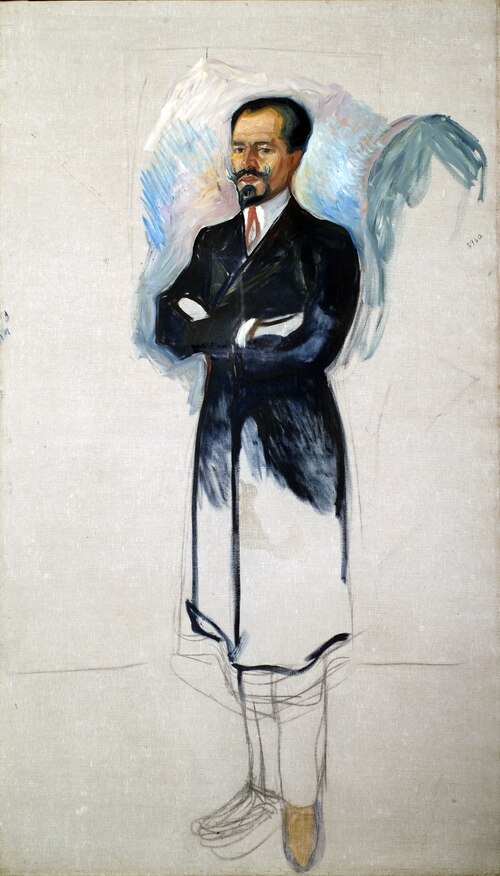 Ernest Thiel, 1907, Edvard Munch