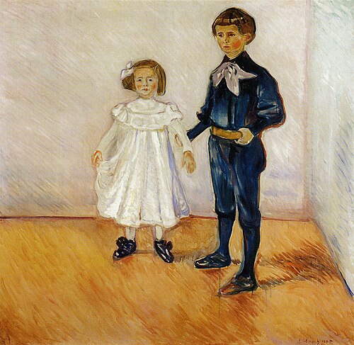 Les Enfants d'Esche, 1905, Edvard Munch