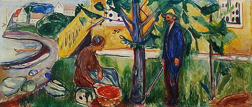 Fertilité (Frise de Freia VIII), 1922, Edvard Munch