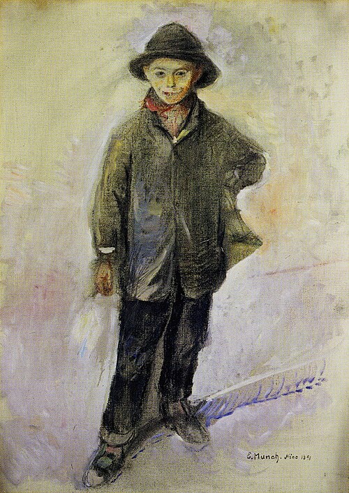 Jeune Pêcheur de Nice, 1891, Edvard Munch