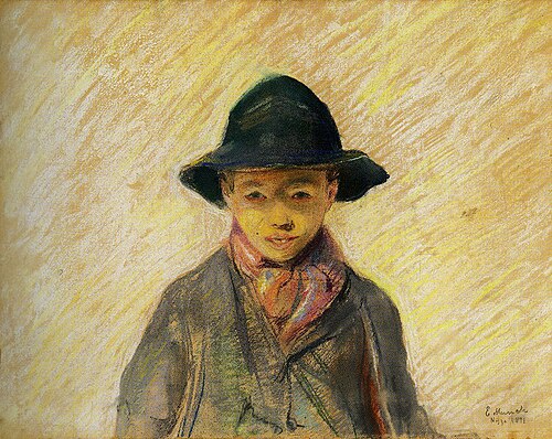 Jeune Pêcheur de Nice, 1891, Edvard Munch