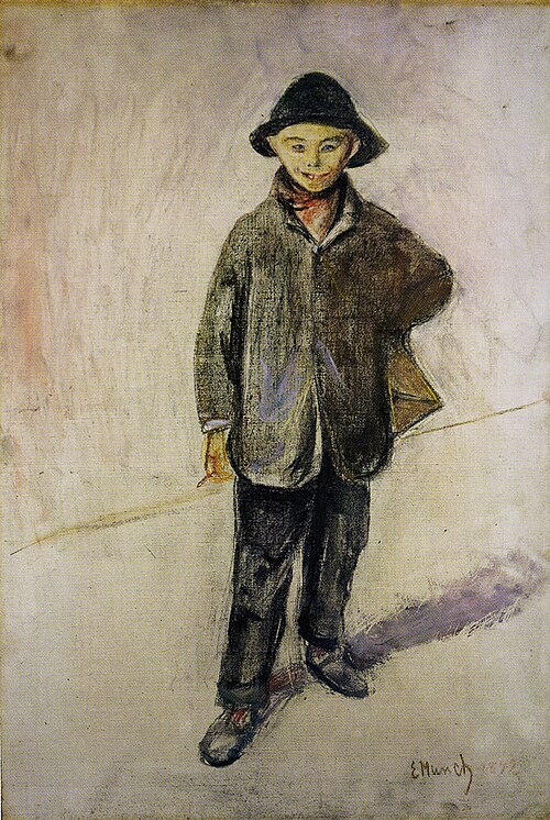 Jeune Pêcheur de Nice, 1891, Edvard Munch