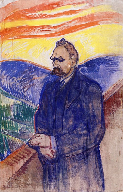 Frederich Nietzsche, 1906, Edvard Munch