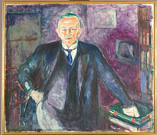 Fredrik Stang, 1927, Edvard Munch
