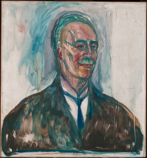 Frimann Koren, 1927, Edvard Munch