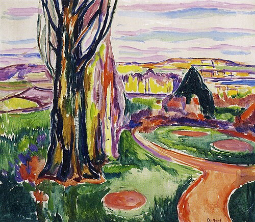 Jeløya, 1913, Edvard Munch