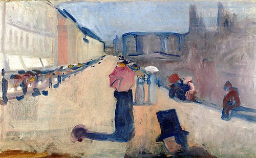 Karl Johan, 1889, Edvard Munch