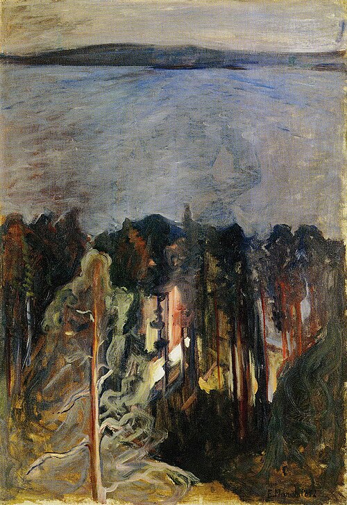 Nordstrand, 1892, Edvard Munch