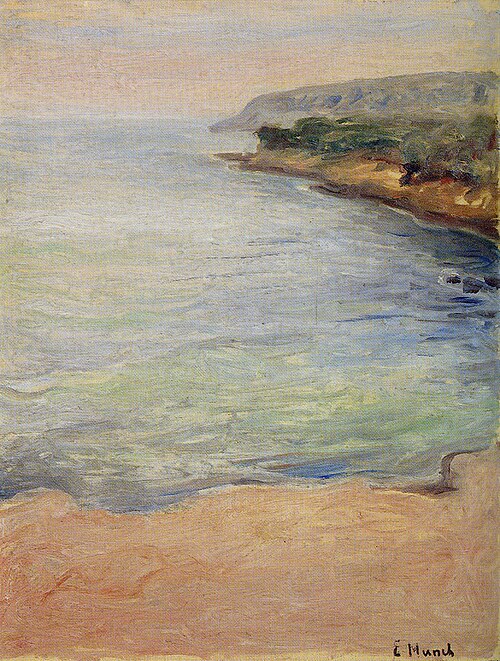 Côte d'azur, 1892, Edvard Munch