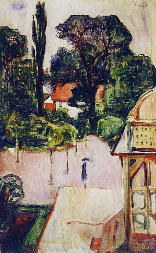 jardin à Taarbæk, 1905, Edvard Munch