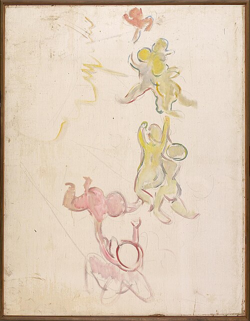 Génies dans les rayons du soleil, 1914, Edvard Munch