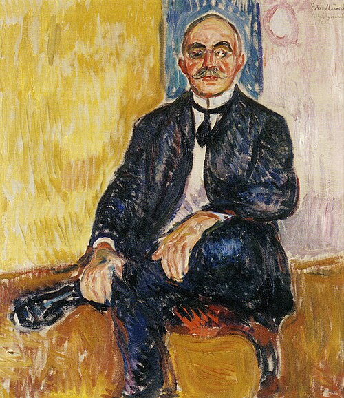Gustav Schiefler, 1908, Edvard Munch