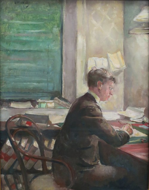 Halvard Stub Holmboe, 1887, Edvard Munch