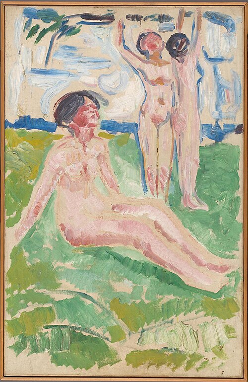 Femmes à la moisson, 1910, Edvard Munch
