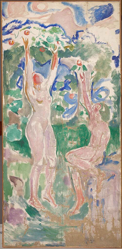 Femmes à la moisson, 1912, Edvard Munch