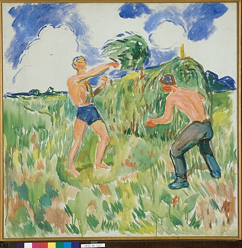 Fenaison, 1942, Edvard Munch