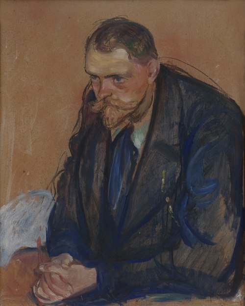 Helge Bäckström, 1893, Edvard Munch