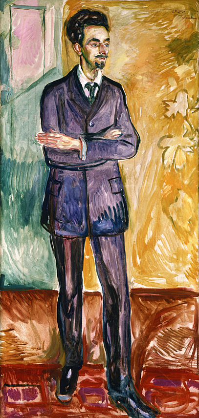Helge Rode, 1908, Edvard Munch