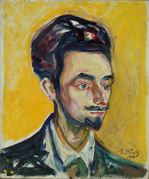Helge Rode, 1908, Edvard Munch