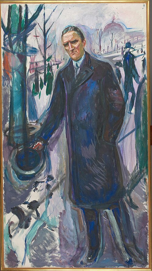 Hieronymus Heyerdahl, 1917, Edvard Munch