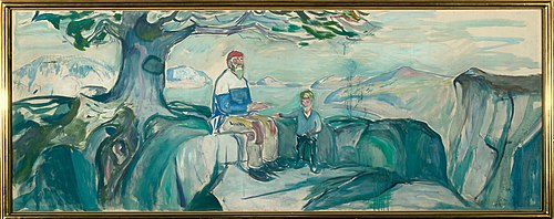 Histoire, 1926, Edvard Munch