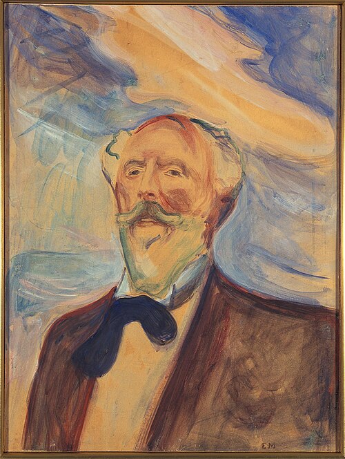 Holger Drachmann, 1898, Edvard Munch