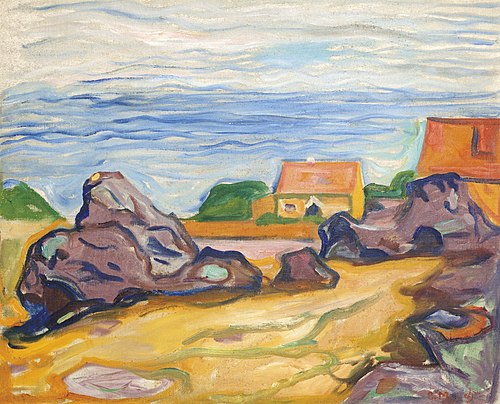 maison à Borre, 1904, Edvard Munch