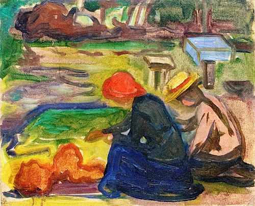 Dans le jardin, 1902, Edvard Munch