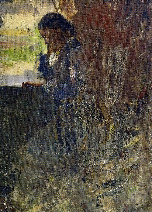 Inger près de la fenêtre, 1882, Edvard Munch