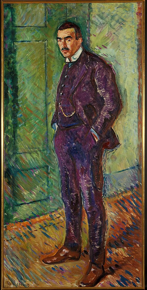 Jappe Nilssen, 1909, Edvard Munch