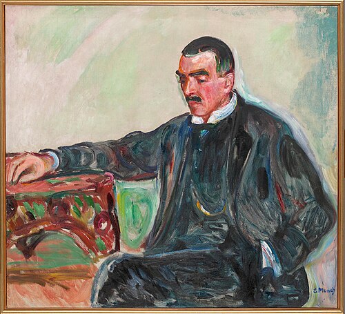 Jappe Nilssen, 1909, Edvard Munch