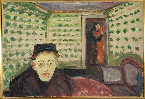 Jalousie, 1907, Edvard Munch