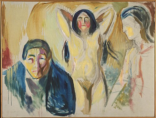 Jalousie, 1913, Edvard Munch