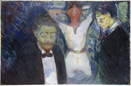 Jalousie, 1913, Edvard Munch