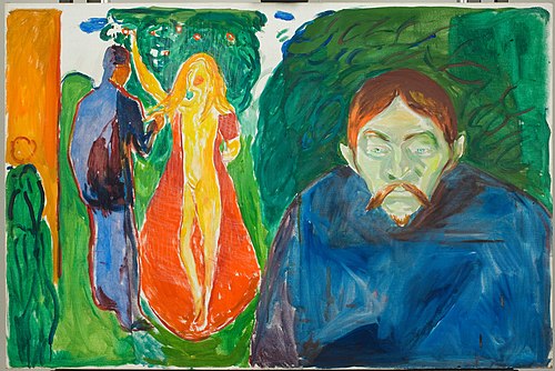 Jalousie, 1927, Edvard Munch