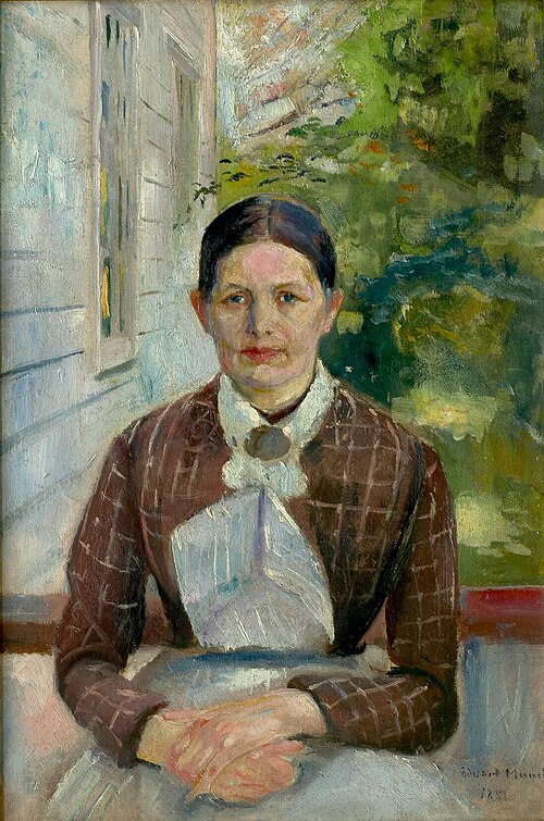 Karen Bjølstad, 1888, Edvard Munch