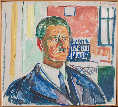 Karl Wefring, 1934, Edvard Munch