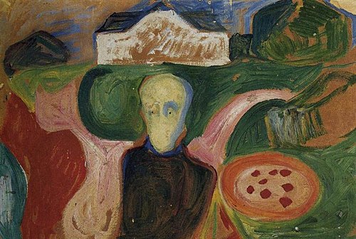 Propriétaire dans le parc, 1903, Edvard Munch