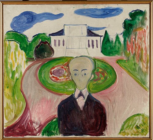 Propriétaire dans le parc, 1903, Edvard Munch