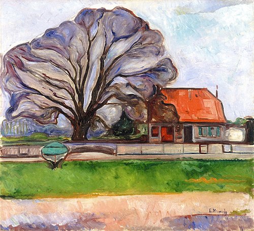 Paysage près de Travemünde, 1903, Edvard Munch