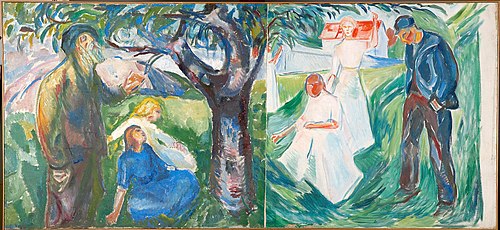 Vie, 1925, Edvard Munch