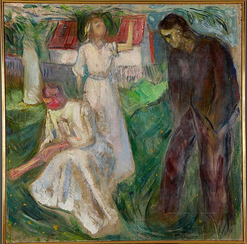 Vie: partie droite, 1910, Edvard Munch