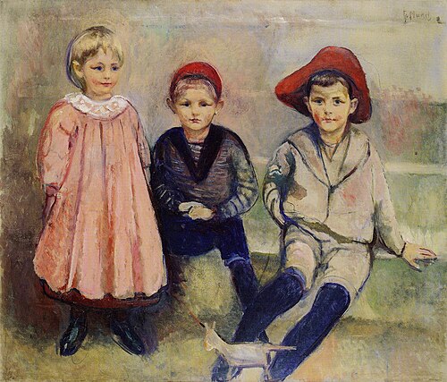 Les Enfants de Ludvig Meyer, 1894, Edvard Munch