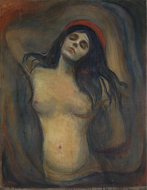 La Madonne, 1894, Edvard Munch