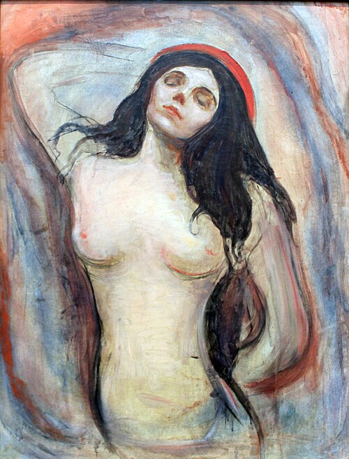 La Madonne, 1894, Edvard Munch