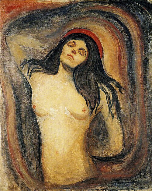 La Madonne, 1895, Edvard Munch